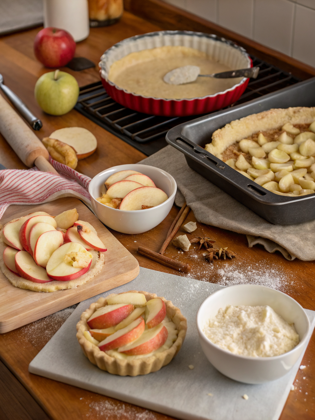 Apple Pie Recipe preparing steps