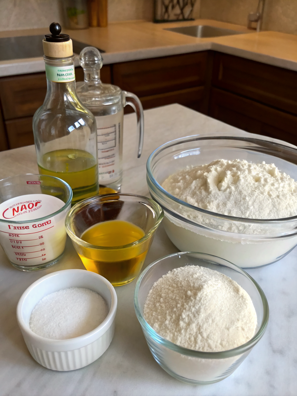 Pizza Dough Recipe ingredients