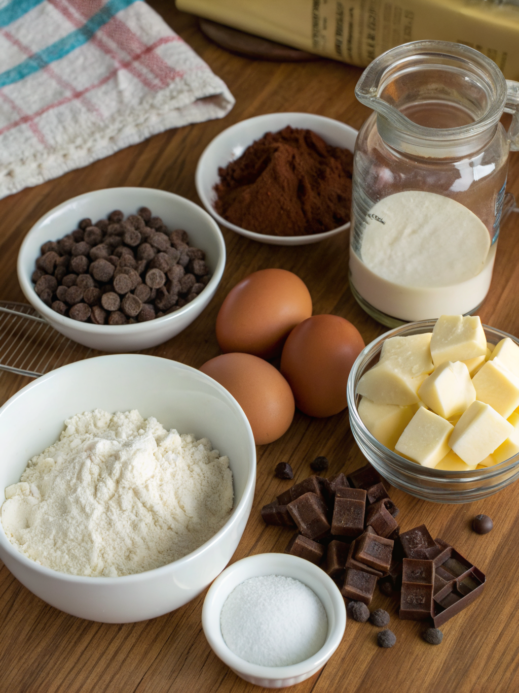 Brownie Recipe ingredients