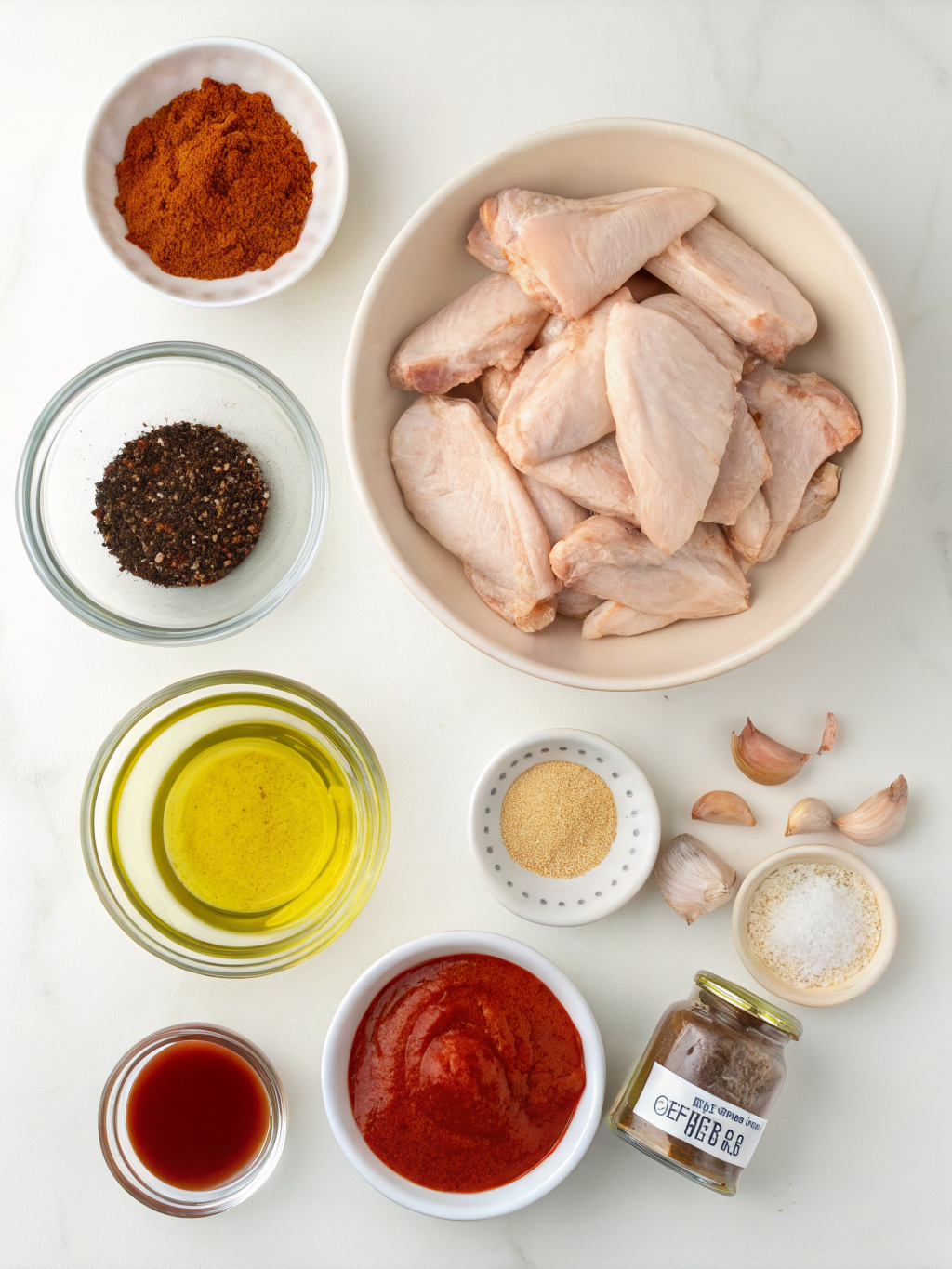 Air Fryer Chicken Wings ingredients