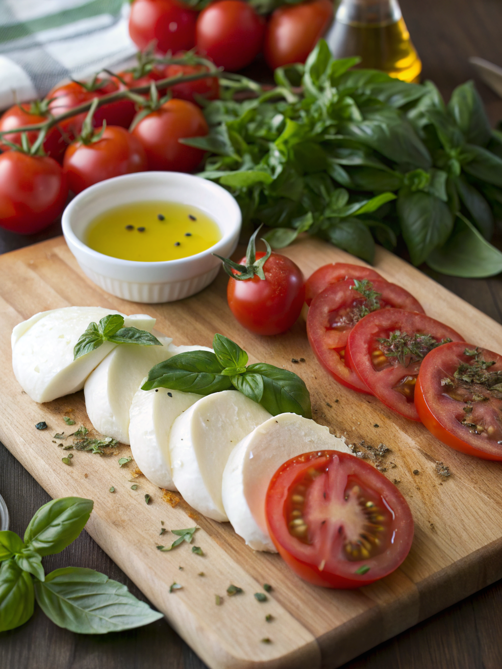 Margherita Pizza ingredients
